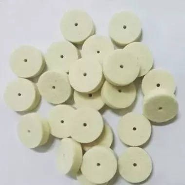 Tấm lót lông dê tròn