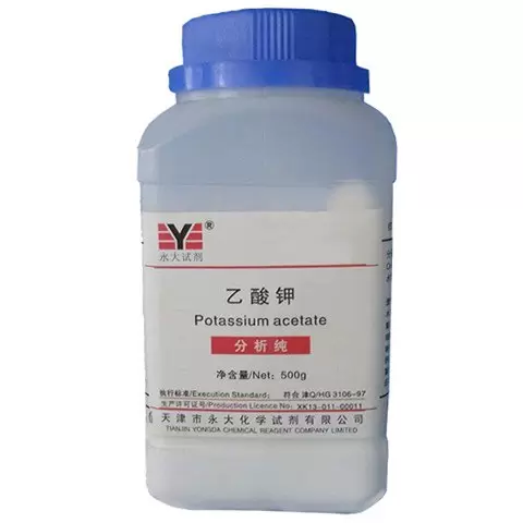 Potassium acetate CH3CO2K
