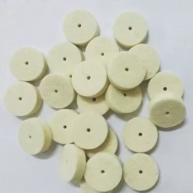 Tấm lót lông dê tròn